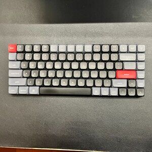 Keychron K3 keyboard with red keys